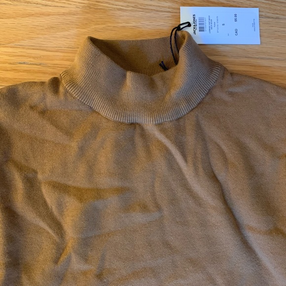 Mens Jack & Jones Mock-neck sweater - Picture 3 of 3